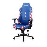 купить Игровое компьютерное кресло DX Racer CRA/002/BW/America Edition в Алматы фото 1