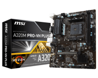 купить Сист. плата MSI A320M PRO-VH PLUS, A320, 2xDIMM DDR4, 1xPCI-Ex16, 2xPCI-Ex1, 4xSATA, HDMI, VGA, mATX в Алматы фото 1