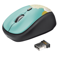 купить Мышь беспроводная Trust YVI WIRELESS MOUSE - FLOWER в Алматы фото 1