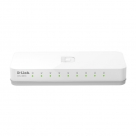 купить Коммутатор, D-Link, DES-1008C/A1B, Настольный, 8 портов 10/100M RJ45, Корпус пластик в Алматы фото 1