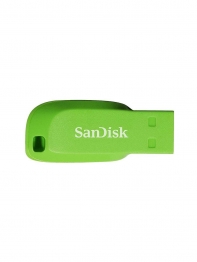 купить Флешка SanDisk Cruzer Blade USB 2.0 SDCZ50C-064G-B35GE 64 Гб Green в Алматы фото 2