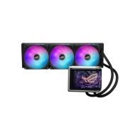 Купить Водяное охлаждение CPU Asus ROG RYUO IV 360 ARGB, 3x120mm Liquid CPU Cooler, AMOLED-display, Black Алматы