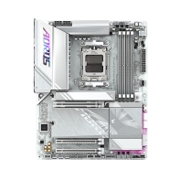 Купить Сист.плата Gigabyte X870E A ELITE WF7 ICE 1.2, X870E, AM5, 4xDDR5, 3xPCI-E x16, 4xM2, SATA, USB4, HDMI, White, BOX Алматы
