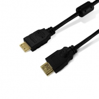 купить Переходник, SHIP, SH6031-1B, MINI HDMI на HDMI, Блистер, 1 м, Чёрный в Алматы фото 1
