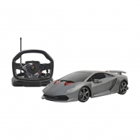 купить Радиоуправляемая машина, RASTAR, 53700-10G, 1:18, Lamborghini Sesto Elemento,  С пультом управления в виде руля, Пластик, 27/40 Mhz в асс., Серый в Алматы фото 2