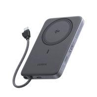 Купить Magnetic Wireless Power Bank Ugreen 1C PB570 10000mAh 30W+15W 65839B blue в Алматы