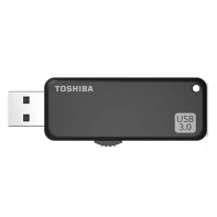 купить USB-ФЛЕШ-НАКОПИТЕЛЬ 64Gb TOSHIBA U365 USB 3.0 THN-U365K0640E4 BLACK в Алматы фото 2