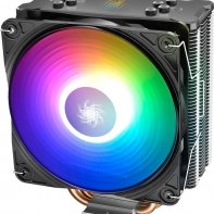 купить Кулер для процессора, Deepcool, GAMMAXX GT A-RGB, DP-MCH4-GMX-GTE2-ARGB, Intel 20XX/1200/11XX/1366 и AMD AM4/AM3+/AM3/AM2+/AM2/FM2+/FM2/FM1, TDP:150W, 1*120мм LED RGB (3-pin(+5V-D-G) или есть контроллер), 500-1650±10%, 64.5 CFM, 27.8 dB(A), 4pin в Алматы фото 1
