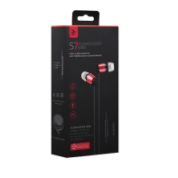 купить НАУШНИКИ 2E S7 SUBWOOFER MINI MIC RED в Алматы фото 2