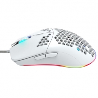 купить CANYON,Gaming Mouse with 7 programmable buttons, Pixart 3519 optical sensor, 4 levels of DPI and up to 4200, 5 million times key life, 1.65m Ultraweave cable, UPE feet and colorful RGB lights, White, size:128.5x67x37.5mm, 105g в Алматы фото 3