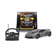 купить Радиоуправляемая машина, RASTAR, 53700-10G, 1:18, Lamborghini Sesto Elemento,  С пультом управления в виде руля, Пластик, 27/40 Mhz в асс., Серый в Алматы фото 3