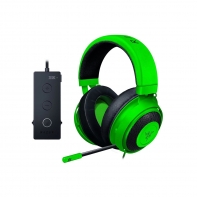 купить Наушники,  Razer , Kraken Tournament Edition (USB) Green,  RZ04-02051100-R3M1, Игровая гарнитура, Микрофон выдвижной гибкий, Пульт управления, Динамики 50 мм, 30 мВт, USB, Зелёный в Алматы фото 1
