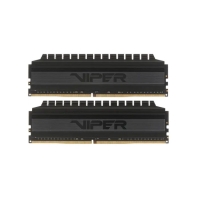 купить Модуль памяти Patriot Viper 4 Blackout, PVB464G320C6K, DDR4, DIMM, 64Gb, KIT, 2x32Gb, 3200Mhz, CL16 в Алматы фото 1