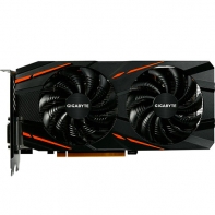 купить Видеокарта, Gigabyte, RX580 GAMING MI 8G (GV-RX580GAMING-8GD-MI) 4719331302481, GDDR5, 256bit, DVI, HDMI, 3-DP, Windforce 2X Fan, без коробки в Алматы фото 2