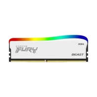 купить Модуль памяти Kingston Fury Beast White RGB KF432C16BWA/8 DDR4 DIMM 8Gb 3200 MHz CL16 в Алматы фото 1