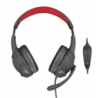 купить Наушники гарнитура игровая Trust GXT307 Ravu черный + красный в Алматы фото 3