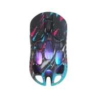 Купить Mouse GravaStar Mercury X Pro, Wireless, BT 5.1/2.4GHz, (PAW 3950) 32000 dpi, 5 buttons, USB, Neon Алматы