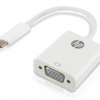 купить Переходник, HP, USB-C to VGA Adapter WHT, HP037GBWHT0TW в Алматы фото 1
