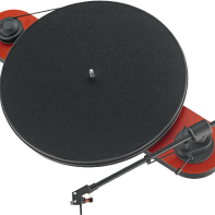 купить PRO-JECT Проигрыватель пластинок Elemental OM5e КРАСНО-ЧЕРНЫЙ EAN:9120050439139 в Алматы фото 1
