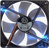 купить Кулер для компьютерного корпуса,Thermaltake, Pure 12 S LED Blue ,CL-F006-PL12BL-A, 120мм, 1000 об.мин, 3pin, Подсветка LED синяя, Габариты 120х120х25мм, Чёрный в Алматы фото 3