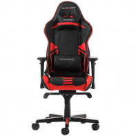 купить Игровое компьютерное кресло, DX Racer,  OH/RV131/NR, ПУ экокожа, Вид наполнителя: губчатая пена высокой плотности (54 кг/м?), Металлическая основа кресла, Механизм качания: топ-ган, Прорезиненные колеса в комплектации, Чёрный/Красный в Алматы фото 2