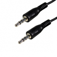 купить Интерфейсный кабель, SHIP, SH8091-3P, MINI JACK, 3.5 мм, (Для акустических систем), Пол. пакет, 3 м, Чёрный в Алматы фото 1