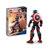 Купить Конструктор LEGO Marvel Фигурка Капитана Америка для сборки Алматы