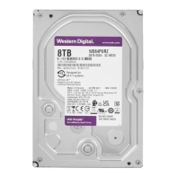 купить Жесткий диск для видеонаблюдения HDD  8Tb Western Digital Purple SATA3 128Mb 5640rpm 3,5" WD84PURZ в Алматы фото 1