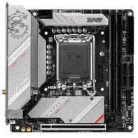 купить Материнcкая плата MSI MPG B760I EDGE WIFI s1700 B760 2xDDR5 M.2 HDMI DP WiFi BT mini-ITX в Алматы фото 1