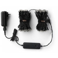 купить Гирлянда Twinkly Strings 250 AWW, Gen II, IP44, 20m, Black wire в Алматы фото 2