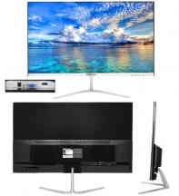купить Монитор Qmax 24QM400Hm, Диагональ 23,8*, Цвет черный, Тип матрицы IPS , Безрамочный, Время отклика 2мс, Максимальное разрешение 1920х1080, Соотношение сторон 16:9, Яркость 300 кд/м2, Углы обзора по Горизонтали / Вертикали 178&deg;/178&deg;, Контрастность 100 в Алматы фото 3