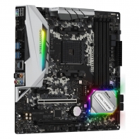 купить ASRock B450M STEEL LEGEND sAM4 B450 4xDDR4 M.2 HDMI-DP1.2 SPDIF Type C mATX в Алматы фото 2