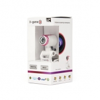 купить Веб-Камера, X-Game, XW-72W, USB 2.0, CMOS, 1280x720, 3.0Mpx, Микрофон, Крепление: зажим, Белый в Алматы фото 2