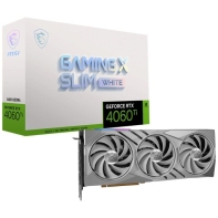 купить Видеокарта MSI GeForce RTX 4060 Ti GAMING X SLIM WHITE 16G в Алматы фото 2