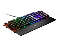 купить Клавиатура, Steelseries, Apex 7 (Red Switch) US, 64636 Игровая, Механические клавиши QX2, USB, Подсветка RGB, Размер: 160*370*35 мм., Анг/Рус, Чёрный в Алматы фото 3