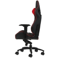 купить Игровое кресло Sharkoon Skiller SGS4 Black/Red <Cинтетическая кожа, Газлифт 4, подлокотник 4D> в Алматы фото 3