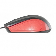 купить Мышь Oklick 225M черный/красный оптическая (1200dpi) USB (3but) в Алматы фото 3