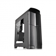 купить Кейс, Thermaltake, Versa N26 (CA-1G3-00M1WN-00 ), ATX/Micro ATX, USB1*3.0, USB2*2.0, HD-Audio, Кулер 12см, Без Б/П, Чёрный в Алматы фото 1