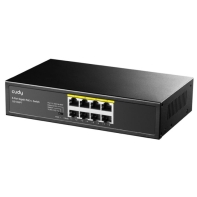 купить Коммутатор PoE+ GbE  8-портовый CUDY GS1008PT <8-Port Gigabit PoE+ Switch 120W, 8-Port 10/100/1000 BASE-T Gigabit ports, 120 watts total PoE budget, 60 watts for port #1~#2, 802.3at/af , VLAN mode support for port #1 ~ #6 в Алматы фото 2