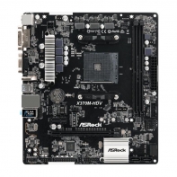 купить Материнская плата ASRock X370M-HDV R4.0 AM4 2xDDR4 4xSATA3 1xM.2 D-Sub DVI HDMI mATX в Алматы фото 1