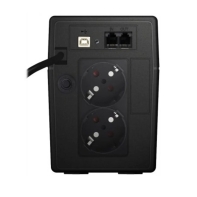 купить UPS Volta  Active 850 LED, 480W, 12V/9Ah, 2 розет., LED,  AVR, USB, RJ-45,  Black в Алматы фото 2