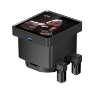 купить Водяное охлаждение для CPU PCCooler DT360 Max ARGB Display BK TDP 350W 1200/1700/1851/AM4/AM5 Черный в Алматы фото 2
