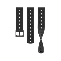 Купить Ремешок силиконовый для часов Suunto 22 мм ALL BLACK S+M Алматы