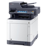 купить Цветной копир-принтер-сканер Kyocera M6230cidn (А4, 30 ppm, 1200 dpi, 1024 Mb, USB, Gigabit Ethernet, дуплекс, автоподатчик, тонер) продажа только с доп. тонерами TK-5270K в Алматы фото 3