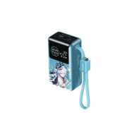 Купить Пауэрбанк Ugreen 10000mAh 55W 1C1A Power Bank with 1*55W Build-in Cable 75701SR в Алматы