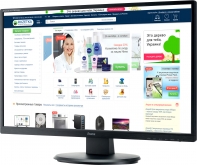 купить Монитор LCD 27** [16:9] 1920х1080 MVA, nonGLARE, 300cd/m2, H178°/V178°, 3000:1, 12М:1, 16.7M Color, 4ms, VGA, HDMI, DP, USB-Hub, Tilt, Speakers, 3Y, Black в Алматы фото 2