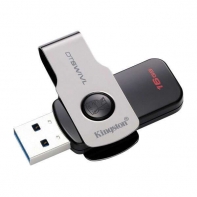 купить USB-накопитель, Kingston, DTSWIVL 16GB, USB 3.1, 5 Мб/сек, Чёрный в Алматы фото 1