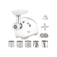 Купить Мясорубка Moulinex HV8 ME626132, 2000 Вт, 2,6 кг/мин, пластик/металл, белый Алматы