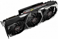 купить Видеокарта MSI GeForce RTX2080Ti, 11G GDDR6 352-bit 1xHDMI 3xDP 1xUSB RTX 2080 Ti GAMING X TRIO в Алматы фото 2
