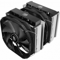 купить Кулер для процессора, Deepcool, ASSASSIN III, DP-GS-MCH7-ASN-3, Intel 20XX/1200/11XX/1366 и AMD AM4/AM3+/AM3/AM2+/AM2/FM2+/FM2/FM1, TDP:280W, 2*140мм, 450-1400±10%, 90.37 CFM,  ?34.2 dB(A), 4pin, (ДxШxВ) 161х140х165мм, Чёрный в Алматы фото 4